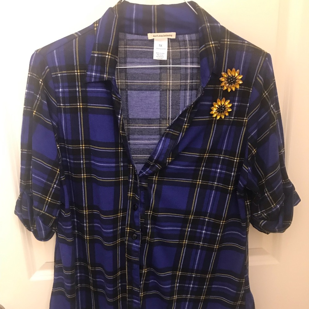 Lightweight flannel shirt